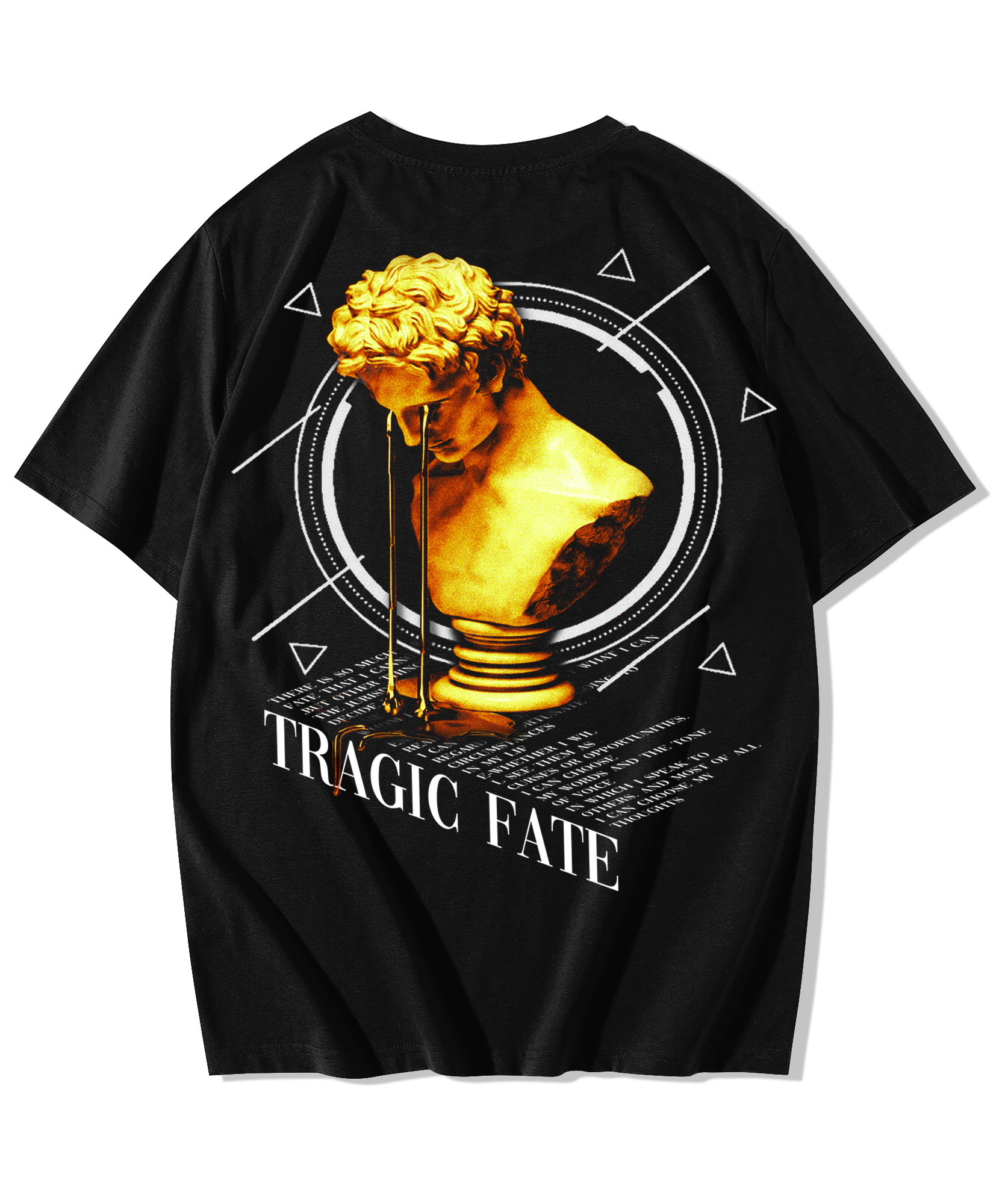 Alfaq Tragic fate Oversized T-Shirt - Alfaq